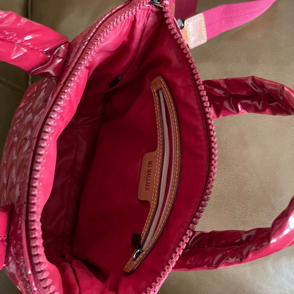 MZ Wallace Rouge Lacquer micro Sutton tote. Red is in for spring! ❤️ - Picture 6 of 6